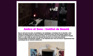 Ambre-et-sens.fr thumbnail