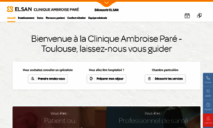 Ambroise-pare-toulouse.groupe-elsan.com thumbnail