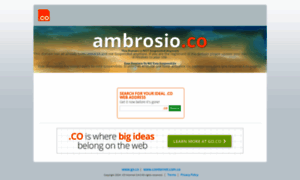 Ambrosio.co thumbnail