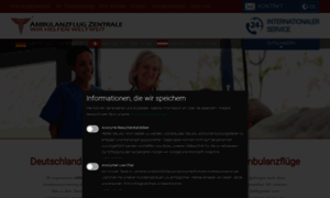 Ambulanzflug-zentrale.de thumbnail