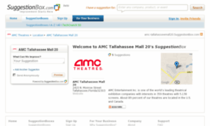 Amc-tallahasseemall20.suggestionbox.com thumbnail