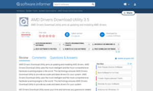Amd-drivers-download-utility.software.informer.com thumbnail
