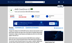 Amd-overdrive.software.informer.com thumbnail