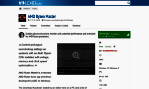 Amd-ryzen-master.en.lo4d.com thumbnail