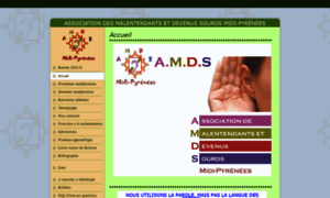 Amds-midi-pyrenees.asso.fr thumbnail