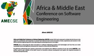 Amecse-conferences.org thumbnail