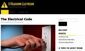 Amelbourneelectrician.com.au thumbnail