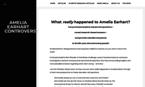Ameliaearhartcontroversy.com thumbnail