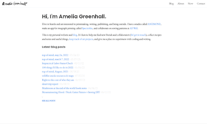 Ameliagreenhall.com thumbnail