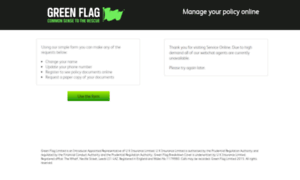 Amendsonline.greenflag.com thumbnail