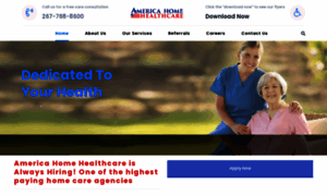 Americahomehealthcare.com thumbnail