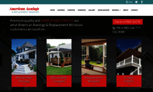 American-awnings.com thumbnail