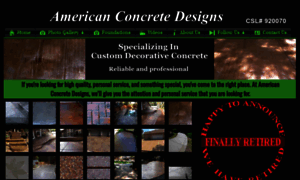 American-concretes.com thumbnail