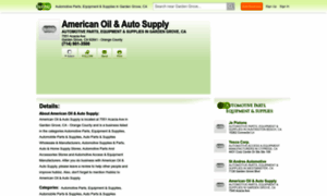 American-oil-auto-supply-ca.hub.biz thumbnail