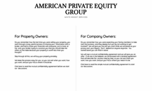American-privateequity.com thumbnail