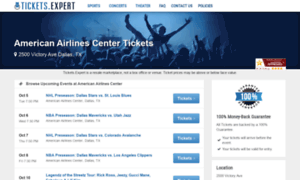 Americanairlinescenter.tickets.expert thumbnail