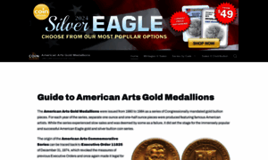 Americanartsgoldmedallions.com thumbnail