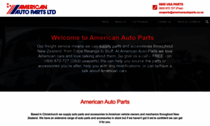 Americanautoparts.co.nz thumbnail