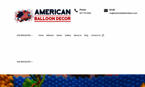 Americanballoondecor.com thumbnail