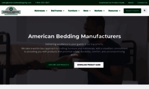 Americanbeddingmfg.com thumbnail