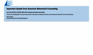 Americanbehavioralcounseling.org thumbnail