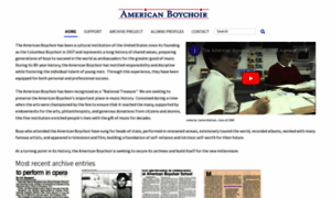 Americanboychoir.org thumbnail