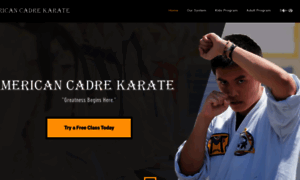 Americancadrekarate.com thumbnail