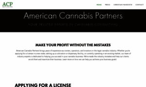 Americancannabispartners.com thumbnail