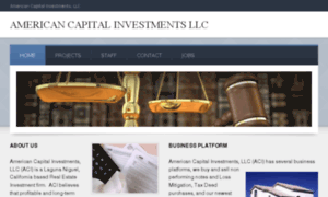 Americancapitalinvestmentllc.com thumbnail