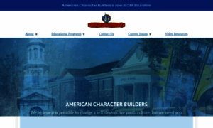 Americancharacterbuilders.org thumbnail