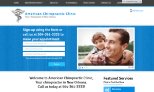 Americanchiroclinic.com thumbnail