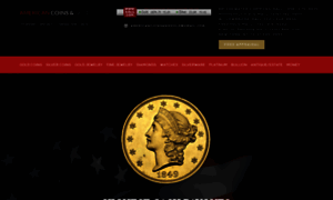 Americancoinsandgold.com thumbnail