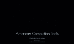 Americancompletiontools.com thumbnail