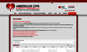 Americancpr.enrollware.com thumbnail