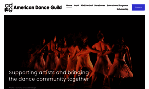 Americandanceguild.org thumbnail