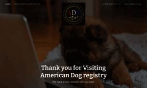 Americandogregistry.com thumbnail