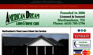 Americandreamlawnandhomecare.com thumbnail