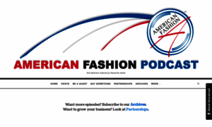 Americanfashionpodcast.com thumbnail