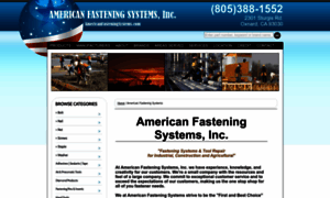 Americanfasteningsystems.com thumbnail