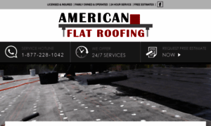 Americanflatroofing.com thumbnail