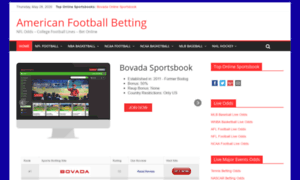 Americanfootballbetting.com thumbnail