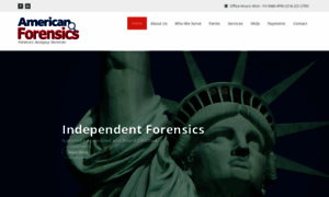 Americanforensics.com thumbnail