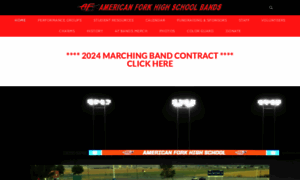 Americanforkband.com thumbnail