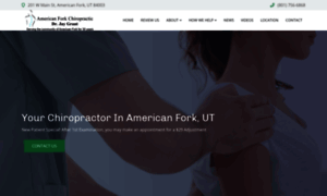 Americanforkchiropractic.com thumbnail