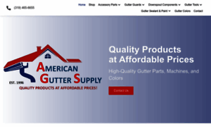 Americangutters.com thumbnail