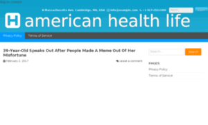 Americanhealthlife.org thumbnail