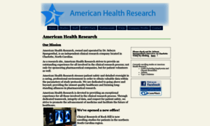 Americanhealthresearch.com thumbnail