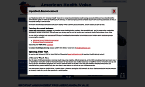 Americanhealthvalue.com thumbnail