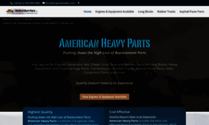 Americanheavyparts.com thumbnail