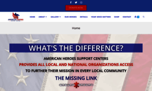 Americanheroessupportcenters.com thumbnail